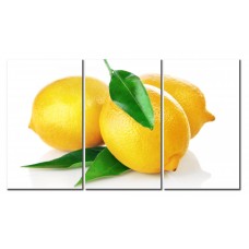 Модульная картина Лимоны, 60х40 см.