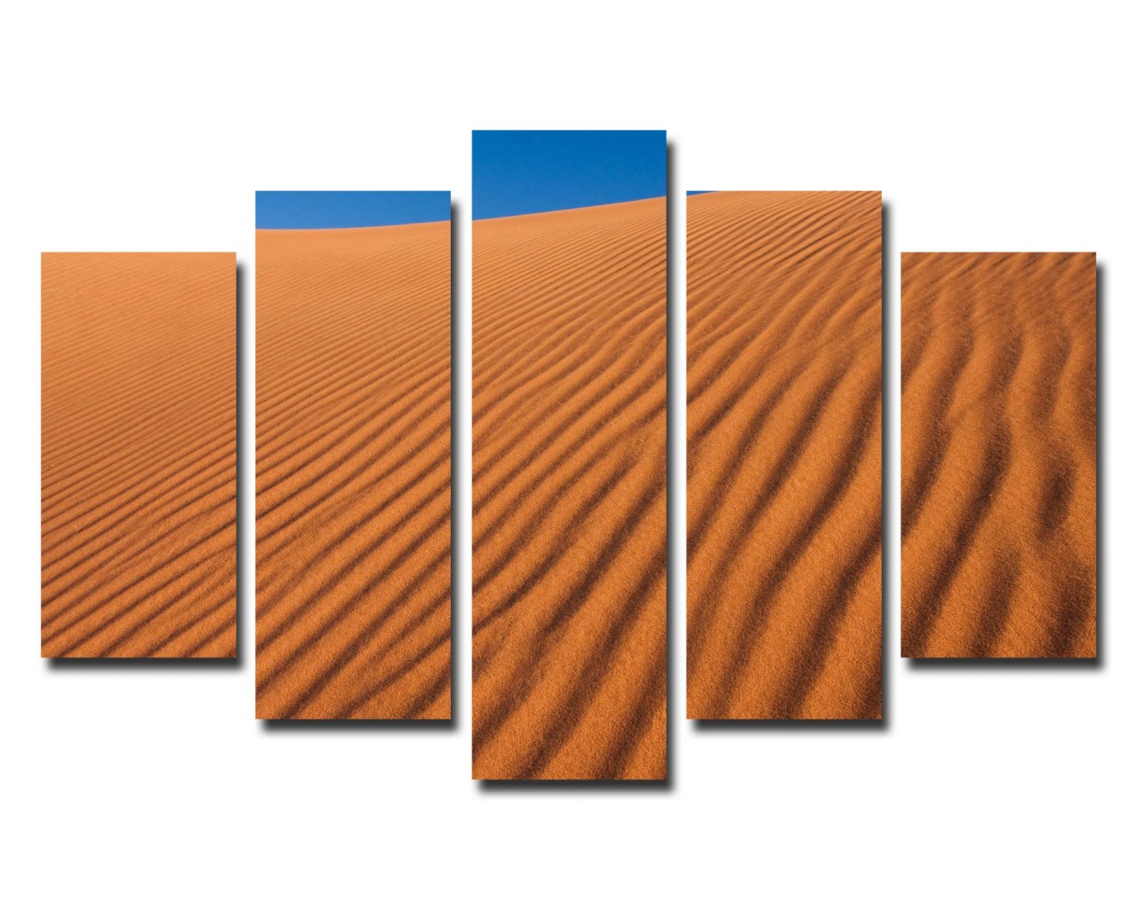 Модульная картина Песок, 135х80 см.