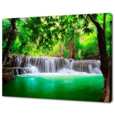Картина на холсте Восхитительный водопад